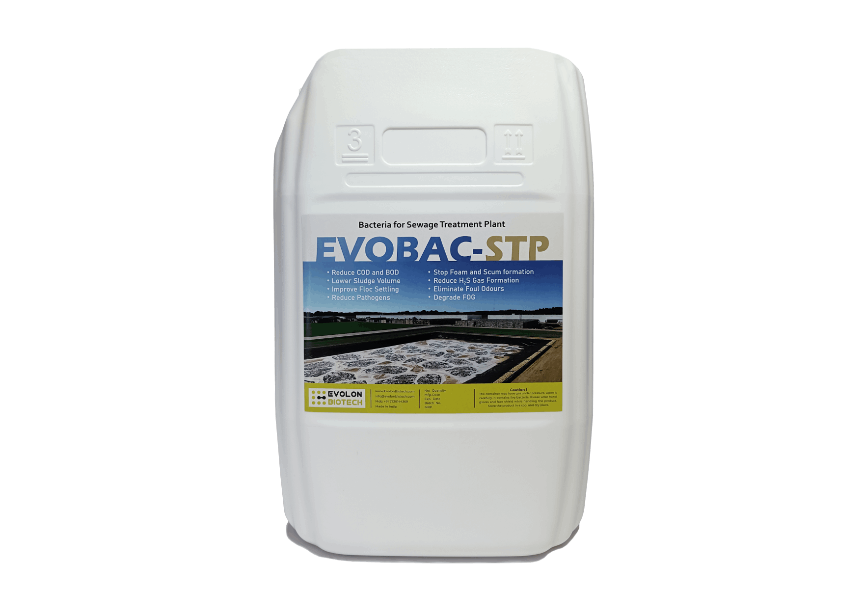 Evobac STP Liquid Bioculture for STP 20 L