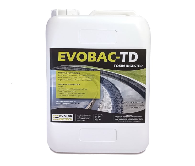 Evobac TD - Bacteria for Pharmaceutical Effluent Treatment