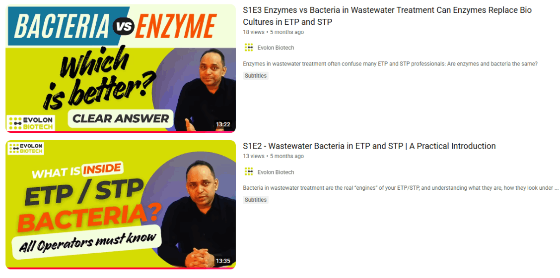 Evolon Biotech on Youtube